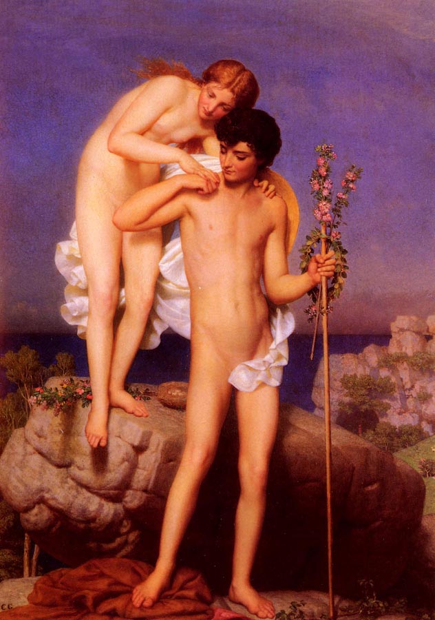 Daphnis And Chloe by Charles Gleyre